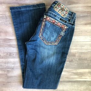 Miss Me Midrise Bootcut Jeans Size 26